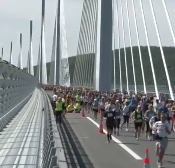 Course Eiffage du Viaduc de Millau